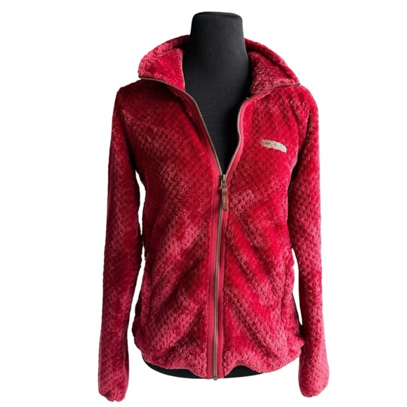 Columbia Jacket Fire Side II Sherpa Full Zip Fleece SZ S Spring Outdoor Granola - Picture 11 of 12